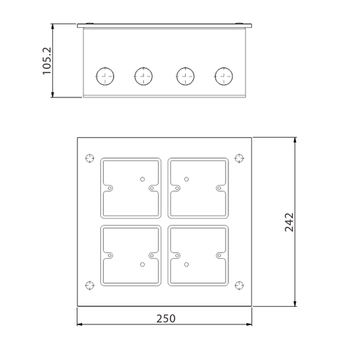 Puszka montażowa Roxtone WBP040 na Arena.pl