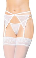 Garterbelt 3318 - White S/M