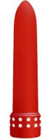 Ozdobny Mini Wibrator Z Cyrkoniami Diamond Silk Red