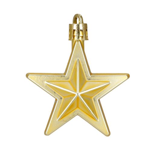 Bombki choinkowe 47 szt. zestaw dekoracji świątecznych, nietłukące, brązowy, złoty, biały na Arena.pl