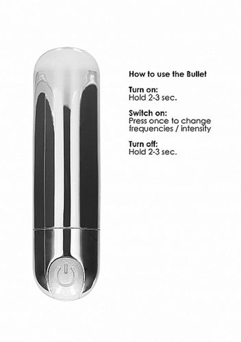 10 speed rechargeable bullet - silver na Arena.pl