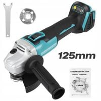 SZLIFIERKA KĄTOWA AKUMULATOROWA do DGA504 MOCNA 125MM 1000W RILBSTIX