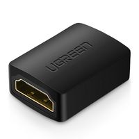 adapter łącznik złączka kabla przewodu hdmi czarny