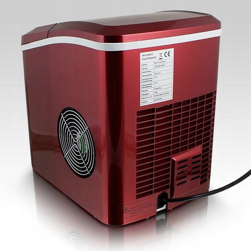 KOSTKARKA CZERWONA MASZYNKA DO LODU DOMOWA na Arena.pl