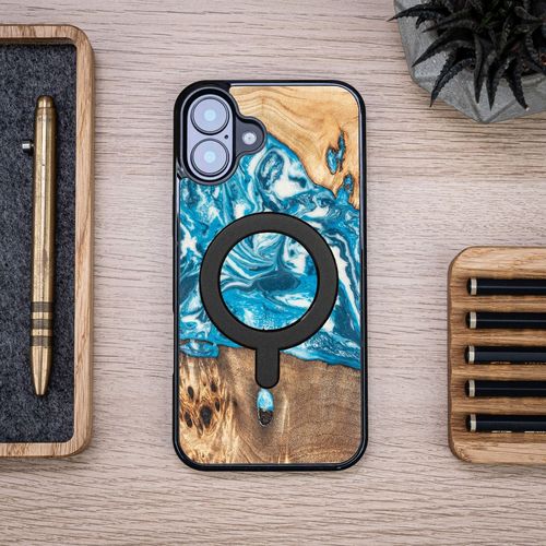 etui bewood unique do iphone 16 plus - planets - uran z magsafe na Arena.pl