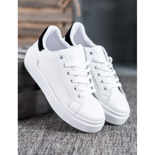 Białe Sneakersy Na Platformie r.41 na Arena.pl