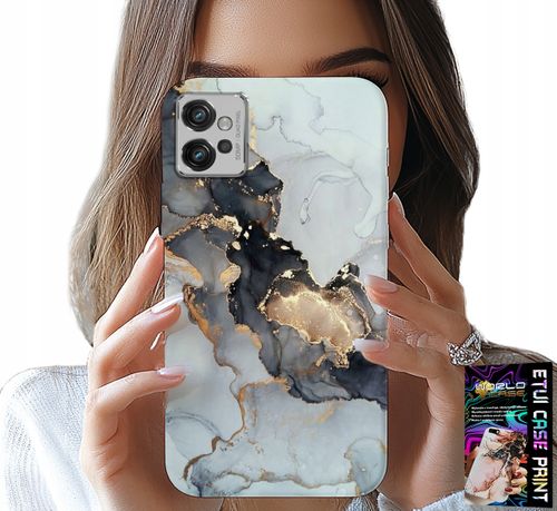 ETUI DO MOTOROLA G32 - ELEGANCKI MARMUREK MODNE KOBIECE WZORY na Arena.pl