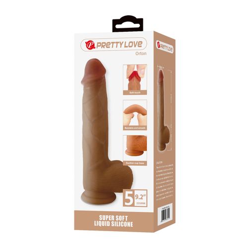 Pretty Love Orton 9.2" Super Soft Liquid Silicone Dildo na Arena.pl