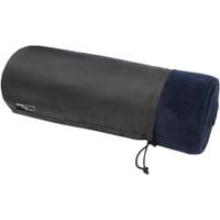 Koc polarowy z plastiku z recyklingu Lily Niebieski