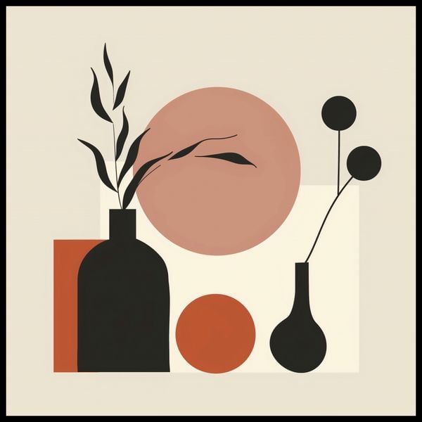 Plakat 100x100cm Stół Roślin zdjęcie 2