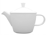 LUBIANA VICTORIA Czajnik Do Herbaty Biały Porcelanowy Z Pokrywką 1100 ml