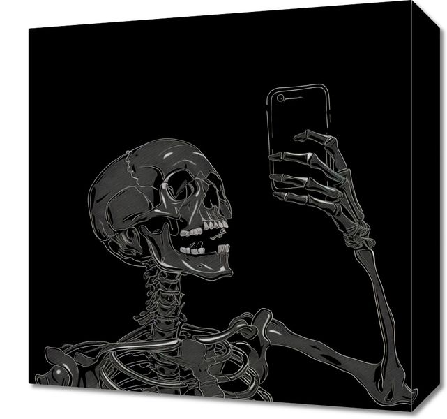 Obraz 40x40cm Selfie Poza Czasem zdjęcie 1