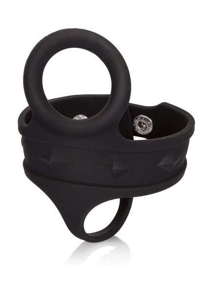 Silicone 3-Snap Ball Spreader Black zdjęcie 1