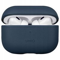 UNIQ etui Terra AirPods Pro 2 gen. Genuine Leather (2022/2023) niebieski/sp