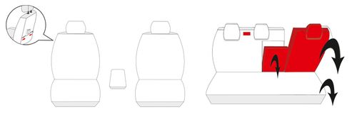 Skoda Octavia III od 2013 Pokrowce dopasowane na miarę na Arena.pl