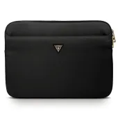 Pokrowiec Guess Nylon Triangle Logo na laptopa 13" - czarny