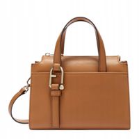 Furla torebka listonoszka skóra naturalna brązowy