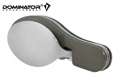 Niezbędnik Turystyczny DOMINATOR sztućce nóż składany łyżka widelec olive na Arena.pl