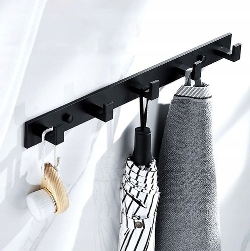 Panel Wieszak Haczyki Mocny Czarny na Arena.pl