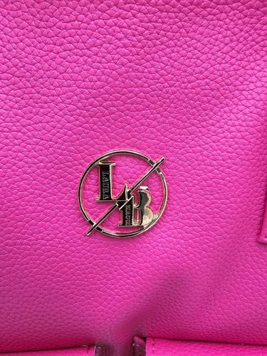 Laura Biaggi - pojemna torebka shopper dwie kieszenie fuksja AB319 na Arena.pl