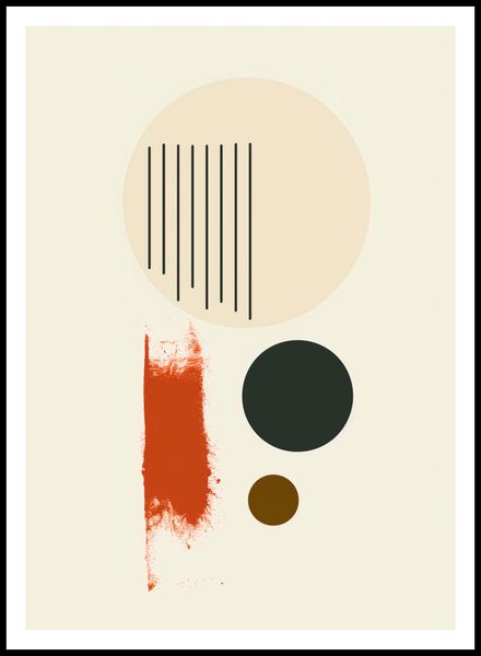 Plakat 67,5x95cm Symetryczna Struna zdjęcie 3