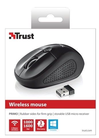 Trust Primo Wireless Mouse - black na Arena.pl