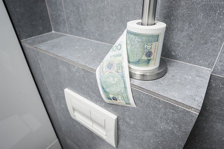 PAPIER TOALETOWY 100ZŁ - ROLKA XL zdjęcie 3