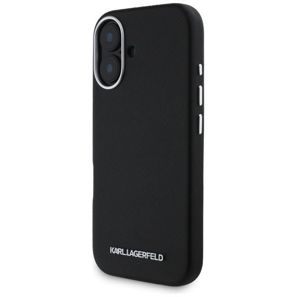 Etui Karl Lagerfeld do iPhone 16, Czarny, MagSafe zdjęcie 2
