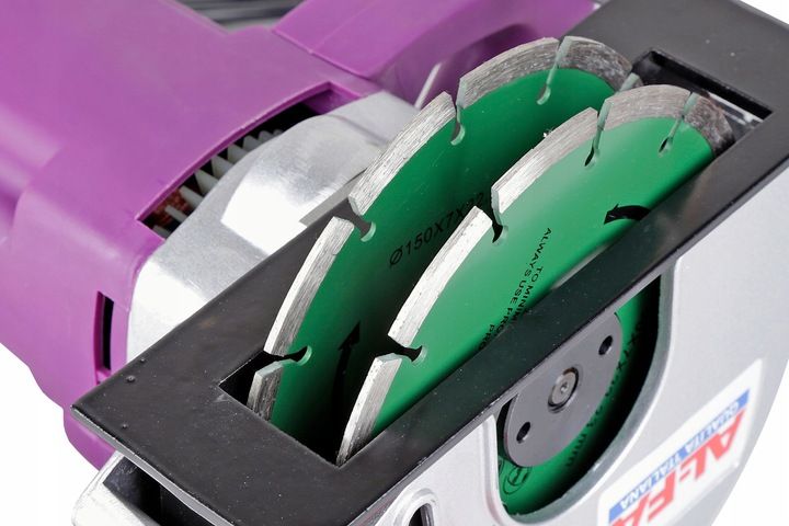 BRUZDOWNICA ELEKTRYCZNA DO BETONU FREZARKA ZESTAW NARZEDZIA TARCZE 3100 W zdjęcie 15