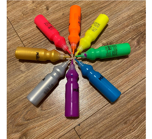 Farba fluorescencyjna brokatowa IKEA Mala 8 szt na Arena.pl