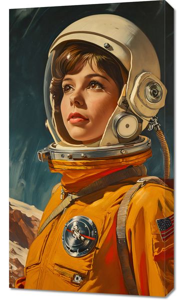 Obraz 50x90cm Pionierka Kosmosu zdjęcie 1