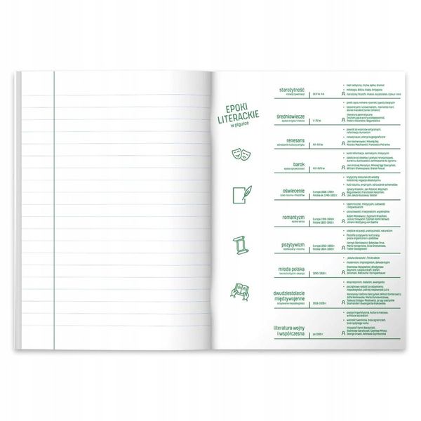 KOMPLET ZESZYTÓW TEMATYCZNYCH ECO Z OKŁADKĄ PP I ŚCIĄGĄ 10 SZTUK HERLITZ zdjęcie 4