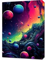 Obraz 50x70cm Kalejdoskop Galaktyk
