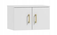 Szafka łazienkowa nad pralkę NERO 50 biała (GOLD)
