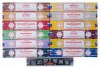 NATURALNE INDYJSKIE KADZIDEŁKA PYŁKOWE SATYA MIX TOP 13 ZAPACHÓW nr 1