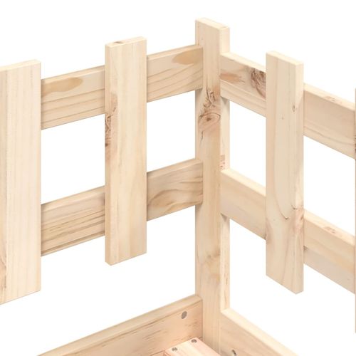 Łóżko dzienne bez materaca, 80x200 cm, sosnowe na Arena.pl