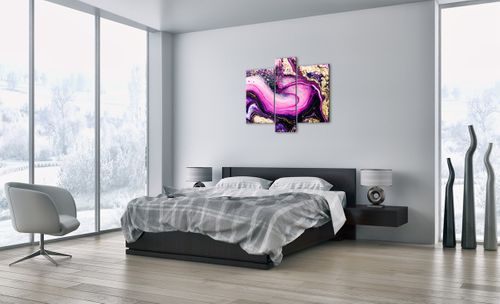 Obraz Na Płótnie - Kompozycja Barw - 95X80 Cm - Cb95X80-3502 na Arena.pl