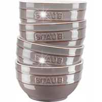 Staub Serving Zestaw 4 misek okrągłych 14 cm,