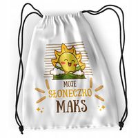 Plecak Sportowy Szkolny Dla Maksa Syna Dziecka Z Nadrukiem Ze Zdjęciem