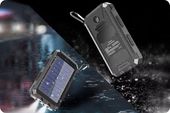 POWER BANK ŁADOWARKA SOLARNA 2xUSB TURYSTYCZNA+ETUI WODOODPORNE na telefon
