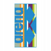 Ręcznik bawełniany na basen plażę trening uniwersalny Big Logo Arena 180x90