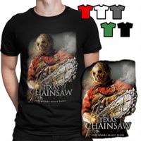 KOSZULKA T-SHIRT MĘSKI WZORY DO WYBORU - HORROR TEKSAŃSKA MASAKRA - S
