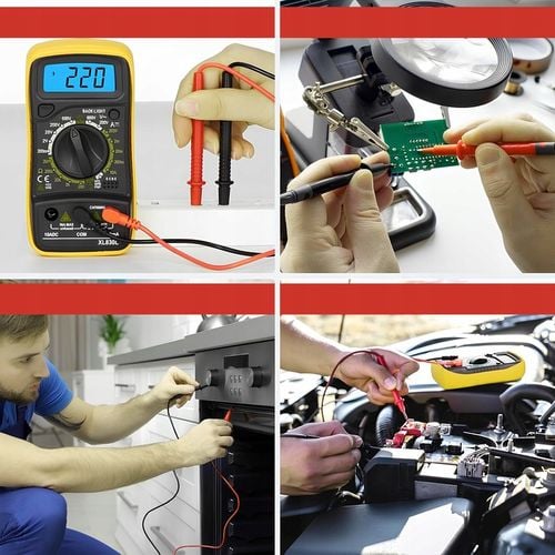 PROFESJONALNY MIERNIK CYFROWY MULTIMETR PRĄDU NAPIĘCIA UNIWERSALNY na Arena.pl