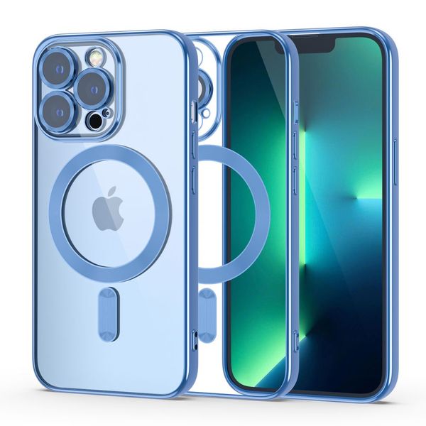 TECH-PROTECT MAGSHINE MAGSAFE IPHONE 13 PRO SKY BLUE zdjęcie 1