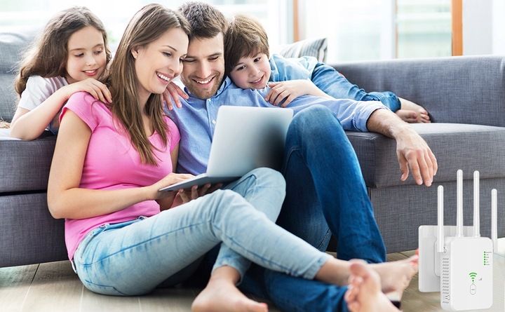 REPEATER WIFI WZMACNIACZ SYGNAŁU Dual Band 2,4Ghz/5Ghz AC1200 1200Mb/s zdjęcie 12