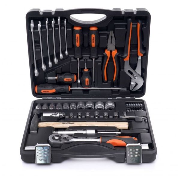 ZESTAW NARZĘDZI KLUCZY BITÓW CR-V WALIZKA 56 EL zdjęcie 3