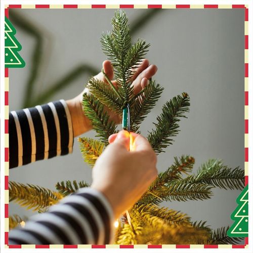 Lampki Choinkowe LED Ciepłe Białe Światełka Zewnętrzne 832 microLED 16x2,4m na Arena.pl