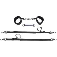 sportsheets pivot bondage set - zestaw z regulowanymi mankietami