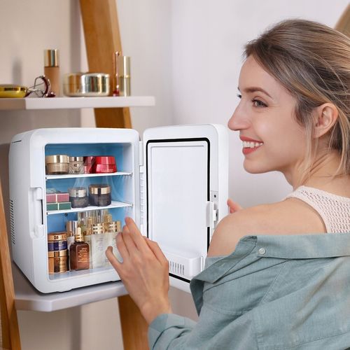 MINI PRZENOŚNA LODÓWKA 10 LITRÓW 12V 230V LUSTRZANA na Arena.pl