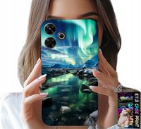 ETUI DO XIAOMI REDMI 13 4G - ALASKA ZORZA POLARNA STAWIK CASE + SZKŁO